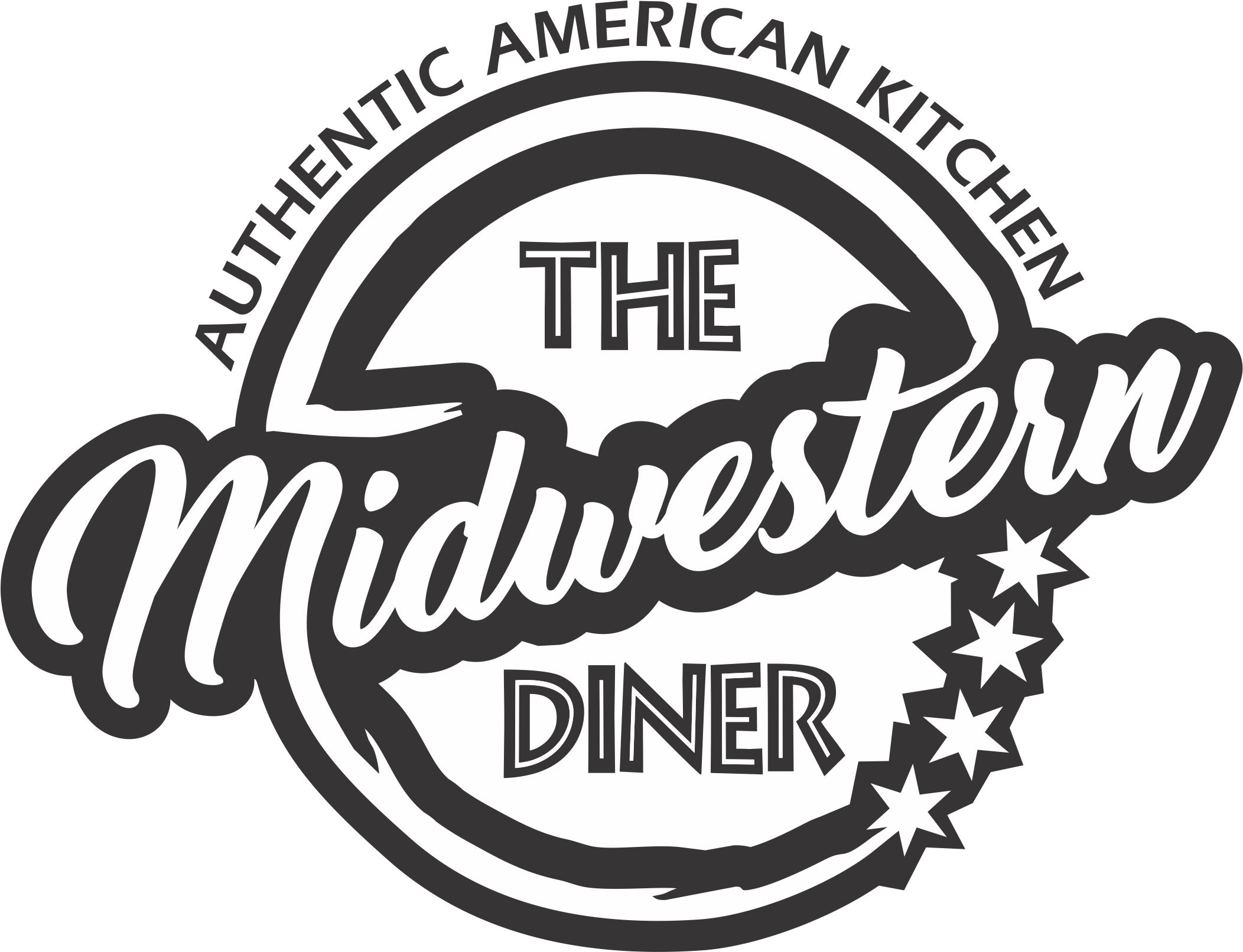 The Midwestern Diner Logo